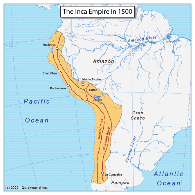 Inca Lithosphere Map Conquest of the Incas – Matt Lakeman